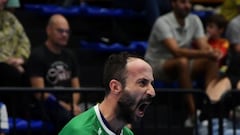 Leo Maciel, portero del Bidasoa.