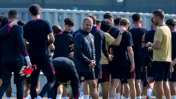 24/09/24 ENTRENAMIENTO DEL FC BARCELONA 
HANSI FLICK

