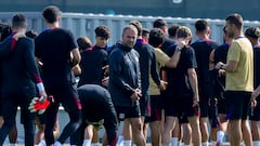 24/09/24 ENTRENAMIENTO DEL FC BARCELONA 
HANSI FLICK

