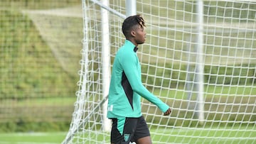 17/09/24 ATHLETIC DE BILBAO  ENTRENAMIENTO 
NICO WILLIAMS