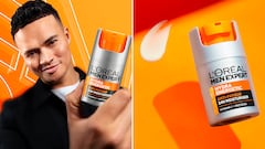 Crema hidratante para hombre antiarrugas y antifatiga.
