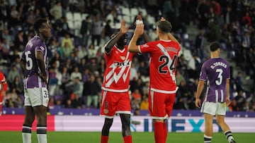VALLADOLID, 05/10/2024. Partido de la Liga EA SPORTS entre el Real Valladolid y el Rayo Vallecano. PHOTOGENIC.