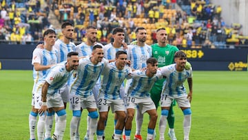 Gabilondo, Nelson, Dioni, Izan, Pastor y Herrero. Abajo Víctor, Manu, Sangalli, Larrubia y Kevin,