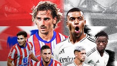 El derbi entre Atlético de Madrid y Real Madrid solo se puede ver en DAZN.