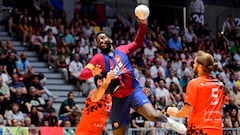 Dika Mem en la final de la Copa del Rey ante el Torrelavega (Jaén).