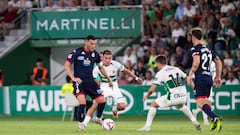 LUCAS PÉREZ, SPANISH FORWARD, PLAYER OF RC DEPORTIVO LA CORUÑA, DURING THE MATCH, ELCHE CF vs RC DEPORTIVO de LA CORUÑA, Hypermotion League, Second Division Championship, Martinez Valero Stadium, Elche, Comunidad Valenciana. 13 October 2024.