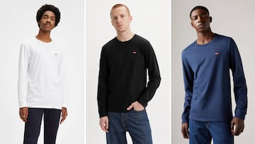 La camisa de manga larga Levi's Original Battery Housemark para hombre es una prenda elegante y cómoda.