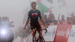 Castrillo ha alcanzado la gloria con su segunda victoria en esta Vuelta España, y menuda victoria. El aragonés se ha coronado en el Cuitu Negro.