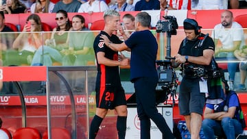 15/09/24 PARTIDO PRIMERA DIVISION  JORNADA 5 
GIRONA - BARCELONA 
DANI OLMO CAMBIO SUSITUCION LESION HANSI FLICK