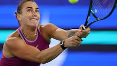 Aryna Sabalenka, contra Coco Gauff en Wuhan.