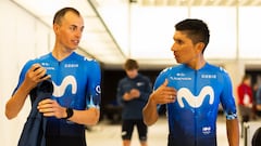 Enric Mas y Nairo Quintana.