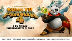 ¿Quieres una entrada cuádruple para asistir a la premiere matinal de la película KUNG FU PANDA 4?