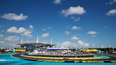 Circuito de F1 en Miami.