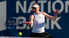 Cristina Bucsa, contra Sara Errani en el US Open.