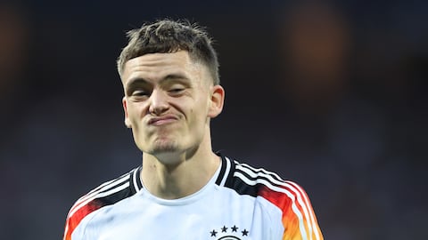 Florian Wirtz, con la selección alemana.