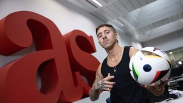 07/10/24 ENTREVISTA ENOL CANTANTE EN LA REDACCION DE DIARIO AS