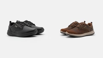 Los zapatos Skechers Delson Antigo son una opción inmejorable para vestir en cualquier ocasión.