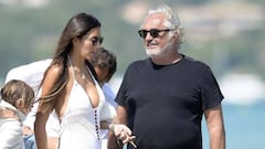 Elisabetta Gregoraci y Flavio Briatore
