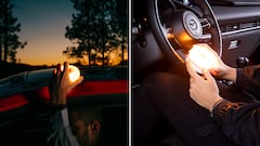 Luz de emergencia V16 para el coche.