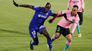 17/10/20 PARTIDO PRIMERA DIVISION 
 GETAFE - BARCELONA 
 NYOM SERGI&Ntilde;O DEST
