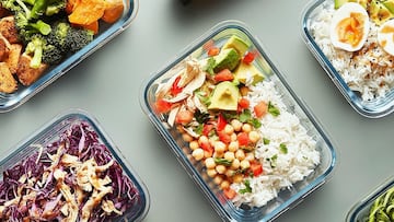 Estos recipientes de vidrio para almacenar alimentos son la mejor opción para llevar la comida al trabajo.