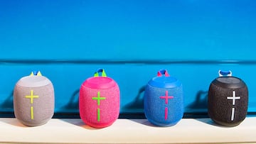 El Ultimate Ears Wonderboom 3 es un altavoz portátil inalámbrico con bluetooth resistente al agua.