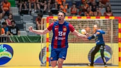 Aitor Ariño, en la Copa del Rey.
