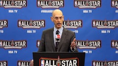 Adam Silver, comisionado de la NBA.