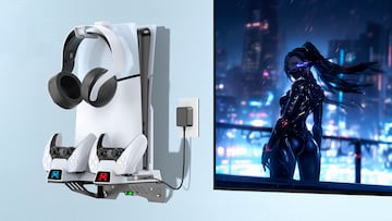 El mejor soporte de pared para la PS5.