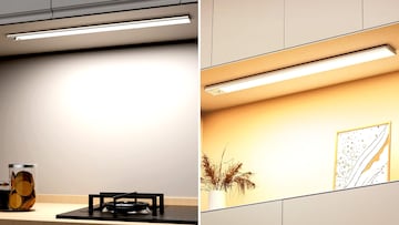 Esta luz nocturna con sensor de movimiento se puede instalar en casi cualquier lugar de la casa.