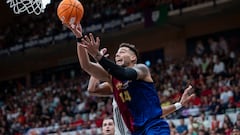 Willy Hernangómez, Spanish pivot player of FC Barcelona Basket during the match,  Real Madrid vs FC Barcelona Endesa Super Cup semi-final match Sports Palace of Murcia, Murcia, Region of Murcia 21 September 2024.