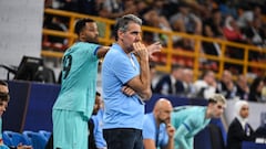 Carlos Ortega, entrenador del Barça.