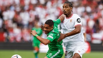 Vitor Roque y Badé.