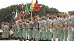 ¿Cuántas unidades tiene la Legión Española, cuáles son y cómo se llaman?
