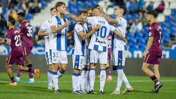 10/10/24 
TROFEO VILLA DE LEGANES 
CD LEGANES - REAL VALLADOLID
Celebración 10 DANI RABA