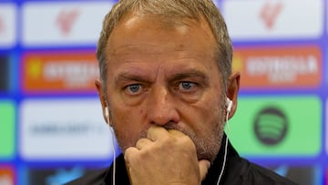 Hansi Flick, técnico del Barça.
