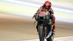 Quartararo, con la Yamaha.