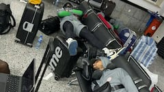 Imagenes de los miembros de la selección de Nigeria.