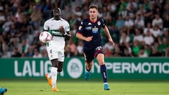 IVAN MARTINEZ GONZALEZ, SPANISH FORWARD AND PLAYER OF RC DEPORTIVO LA CORUÑA, DURING THE MATCH, ELCHE CF vs RC DEPORTIVO de LA CORUÑA, Hypermotion League, Second Division Championship, Martinez Valero Stadium, Elche, Comunidad Valenciana. 13 October  2024.