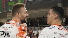 Popovic y Lodos, dos jugadores notables del Ademar.